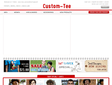 Tablet Screenshot of customtee.xinno.com